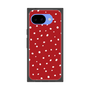プレミアムスクエアケース［ Drawing Dot - Red ］