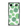 プレミアムスクエアケース［ Nordic Dot - Green ］