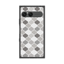 プレミアムスクエアケース［ Moroccan1 color - Gray ］