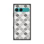 プレミアムスクエアケース［ Moroccan1 color - Gray ］