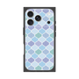 プレミアムスクエアケース［ Moroccan1 color - Blue ］