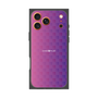 プレミアムスクエアケース［ CASEPLAY Check - Purple ］