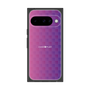 プレミアムスクエアケース［ CASEPLAY Check - Purple ］