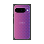 プレミアムスクエアケース［ CASEPLAY Check - Purple ］