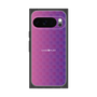 プレミアムスクエアケース［ CASEPLAY Check - Purple ］