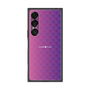 プレミアムスクエアケース［ CASEPLAY Check - Purple ］