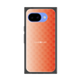 プレミアムスクエアケース［ CASEPLAY Check - Orange ］