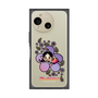 プレミアムスクエアケース［ アクビガール - フラワー ］