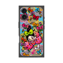 プレミアムスクエアケース［ アクビガール - フラワーリボン ］