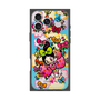 プレミアムスクエアケース［ アクビガール - フラワーリボン ］