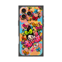 プレミアムスクエアケース［ アクビガール - フラワーリボン ］