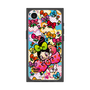 プレミアムスクエアケース［ アクビガール - フラワーリボン ］