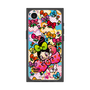 プレミアムスクエアケース［ アクビガール - フラワーリボン ］