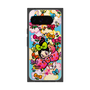 プレミアムスクエアケース［ アクビガール - フラワーリボン ］