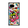 プレミアムスクエアケース［ アクビガール - フラワーリボン ］