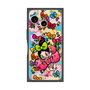 プレミアムスクエアケース［ アクビガール - フラワーリボン ］