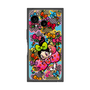 プレミアムスクエアケース［ アクビガール - フラワーリボン ］