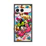 プレミアムスクエアケース［ アクビガール - フラワーリボン ］