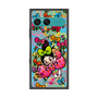 プレミアムスクエアケース［ アクビガール - フラワーリボン ］