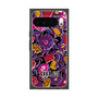 プレミアムスクエアケース［ ANNA SUI - ガーデンフワラー - マゼンタ ］