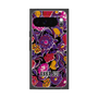 プレミアムスクエアケース［ ANNA SUI - ガーデンフワラー - マゼンタ ］