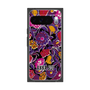 プレミアムスクエアケース［ ANNA SUI - ガーデンフワラー - マゼンタ ］