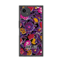 プレミアムスクエアケース［ ANNA SUI - ガーデンフワラー - マゼンタ ］