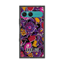 プレミアムスクエアケース［ ANNA SUI - ガーデンフワラー - マゼンタ ］