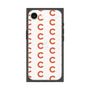 プレミアムスクエアケース［ オリジナル - CASEPLAYイニシャル総柄 - オレンジ ］