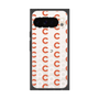 プレミアムスクエアケース［ オリジナル - CASEPLAYイニシャル総柄 - オレンジ ］