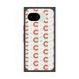 プレミアムスクエアケース［ オリジナル - CASEPLAYイニシャル総柄 - オレンジ ］