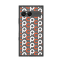 プレミアムスクエアケース［ オリジナル - CASEPLAYイニシャル総柄 - オレンジ ］