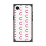 プレミアムスクエアケース［ オリジナル - CASEPLAYイニシャル総柄 - ピンク ］