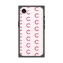 プレミアムスクエアケース［ オリジナル - CASEPLAYイニシャル総柄 - ピンク ］