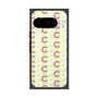 プレミアムスクエアケース［ オリジナル - CASEPLAYイニシャル総柄 - ピンク ］