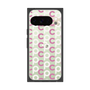 プレミアムスクエアケース［ オリジナル - CASEPLAYイニシャル総柄 - ピンク ］