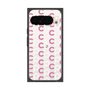 プレミアムスクエアケース［ オリジナル - CASEPLAYイニシャル総柄 - ピンク ］