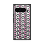 プレミアムスクエアケース［ オリジナル - CASEPLAYイニシャル総柄 - ピンク ］