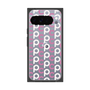 プレミアムスクエアケース［ オリジナル - CASEPLAYイニシャル総柄 - ピンク ］