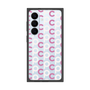 プレミアムスクエアケース［ オリジナル - CASEPLAYイニシャル総柄 - ピンク ］