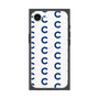 プレミアムスクエアケース［ オリジナル - CASEPLAYイニシャル総柄 - ネイビー ］