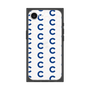 プレミアムスクエアケース［ オリジナル - CASEPLAYイニシャル総柄 - ネイビー ］