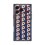 プレミアムスクエアケース［ オリジナル - CASEPLAYイニシャル総柄 - ネイビー ］