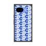 プレミアムスクエアケース［ オリジナル - CASEPLAYイニシャル総柄 - ネイビー ］