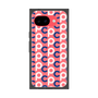 プレミアムスクエアケース［ オリジナル - CASEPLAYイニシャル総柄 - ネイビー ］