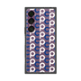 プレミアムスクエアケース［ オリジナル - CASEPLAYイニシャル総柄 - ネイビー ］