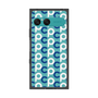 プレミアムスクエアケース［ オリジナル - CASEPLAYイニシャル総柄 - ネイビー ］