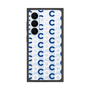 プレミアムスクエアケース［ オリジナル - CASEPLAYイニシャル総柄 - ネイビー ］