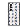 プレミアムスクエアケース［ オリジナル - CASEPLAYイニシャル総柄 - ネイビー ］