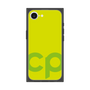 プレミアムスクエアケース［ オリジナル - CASEPLAYイニシャル - グリーン ］